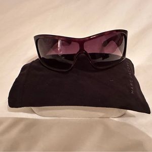 Marc Jacobs Tortoise Shell Sunglasses with Gold Hardware